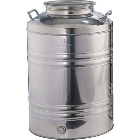 Fusto Olio Sansone Inox Graffato – 50 Litri (1/10)