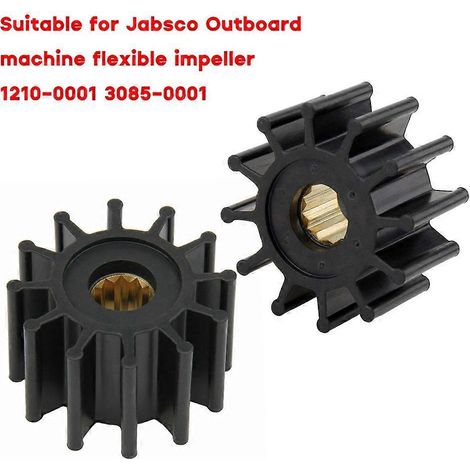 Réparation de turbine de pompe à eau de mer à 12 pales pour Jabsco (1/4)