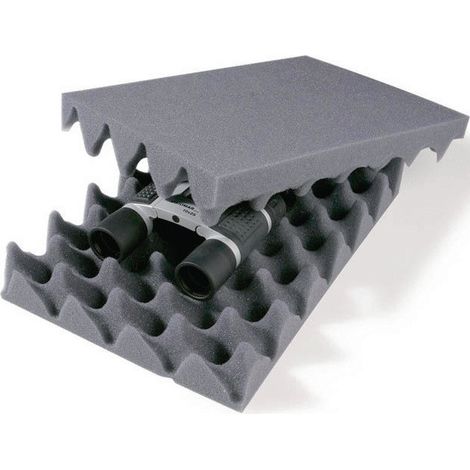 Mousse alvéolée découpée 297x210mm pour rembourrage de cartons TRANSPAK (par 50)
