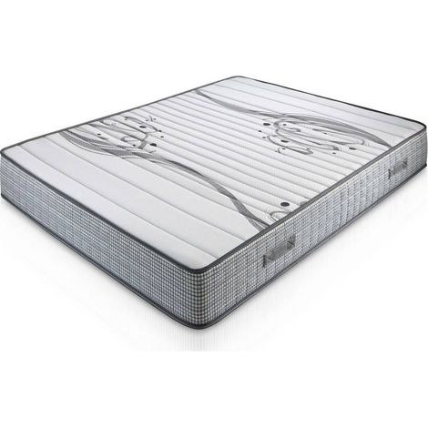 Materasso Singolo in Memory Foam Boston 90x200, 22 cm di Altezza, 1,5 cm di Memory Foam di 65 kg/m³, Firmezza Media (1/5)