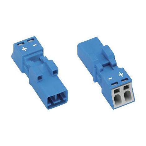 WAGO 890-1112 conector eléctrico azul 2 polos 16A