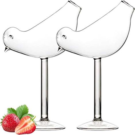 Set de 2 verres à martini – 150 ml – Design unique – Champagne – Bar et club (1/5)