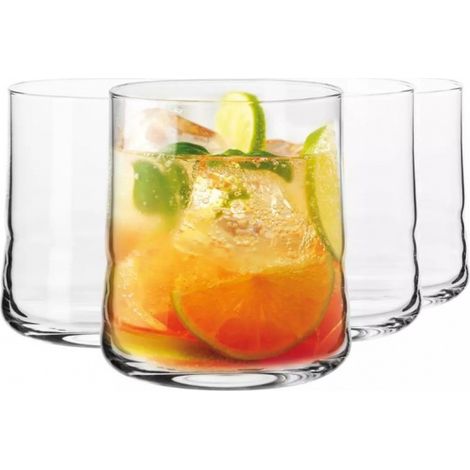 Set di 4 bicchieri da whisky Krosno Shake da 280 ml