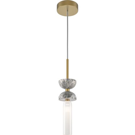 Lampada a sospensione Maytoni Kyoto marmo oro/grigio G9 (1/5)