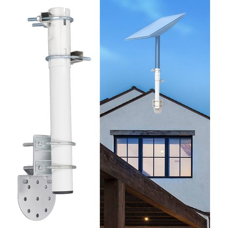 Le support mural court STL-Z02 STARLINK est un kit de montage pour antenne satellite Starlink, compatible avec les antennes paraboliques rectangulaires V2 et offrant une solution de montage polyvalent (1/5)