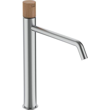 Mitigeur Lavabo XXL Inox bec de 125 mm Finition robinet: Inox - Arce