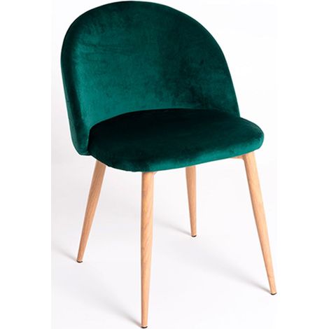 Packs Sillas Comedor - Pack 6 Sillas Vint Terciopelo - Verde (1/5)