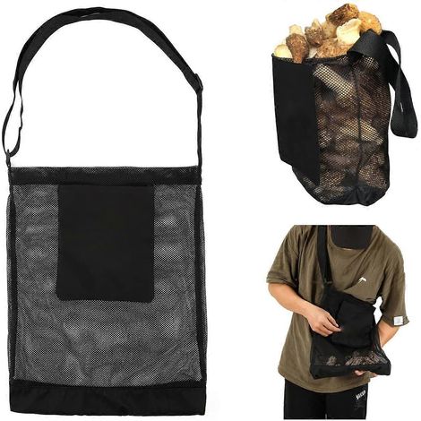 Sac à cueillette de champignons, filet pour récolte de fruits et légumes en plein air, verger, foragi (1/5)