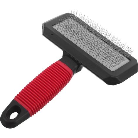 Brosse autonettoyante pour le toilettage des animaux de compagnie (chats et chiens), peigne démêlant et massant, outil adapté aux poils longs et courts. (1/4)