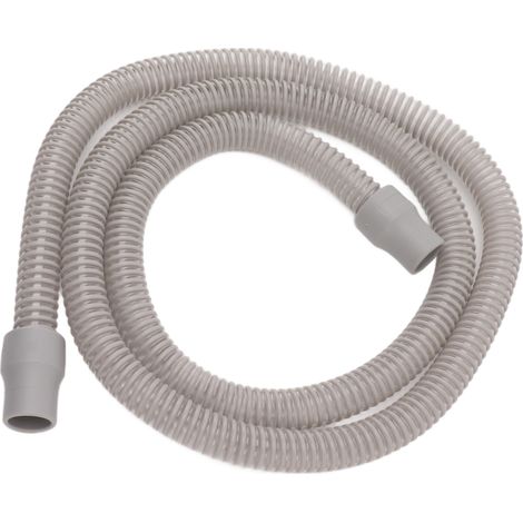 Tube de raccordement flexible universel de 1,8 m (6 pi) pour appareil respiratoire, avec joint d'étanchéité, accessoire pour ventilateur, gris. (1/5)