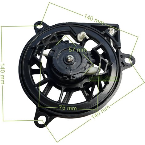démarreur à recul pour Honda HRX 217 K6 476 537 C5 C6 HYA HZA VKA VLA / 28400-Z9L-014 (1/4)