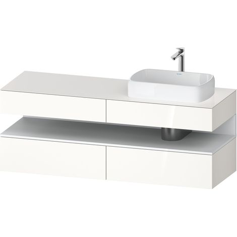 Duravit Collection One Meuble sous-vasque sur console, 2 tiroirs, (1/2)