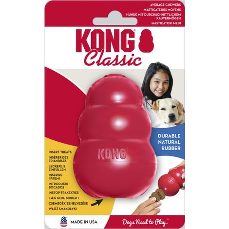 Kong Hundespielzeug Classic 8,5 cm rot (1/3)