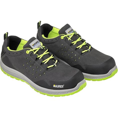 deportiva seguridad maurer s1 modelo resia antideslizante con suela resistente a los hidrocarburos talla 41. (1/5)