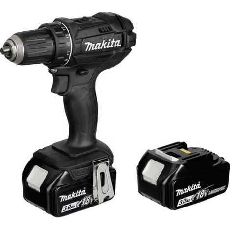 Makita - 18V Akku-Bohrschrauber, 2x 3,0 Ah Akku, Ladegerät DDF482RFEB