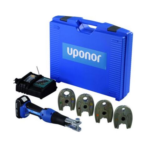 Uponor S-Press Máquina de batería Mini con mordaza 16/20/25/32, 1083586 (1/2)
