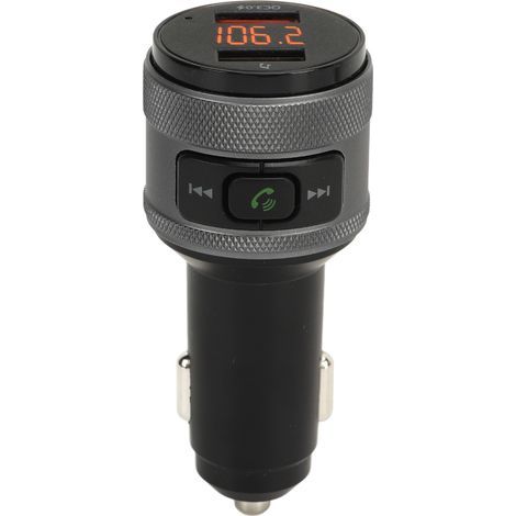 Bluetooth FM transmitter, QC30 fast charging, CVC noise reduction, hands-free calling, car MP3 player (1/5)