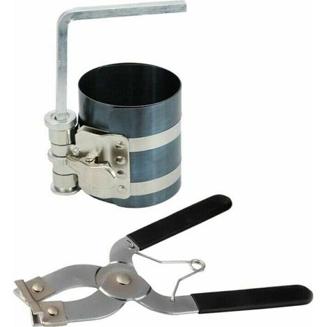 Pack ceĚ±idor de aros o segmentos de piston 60-175 mm + alicates para anillos