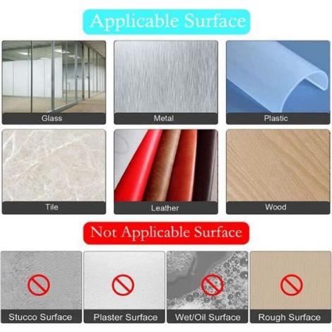 6M Ruban Adhésif Double Face Extra Fort, Transparent Lavable Nano Tape, Multifonctionnel Réutilisable Amovible Traceless (1/4)