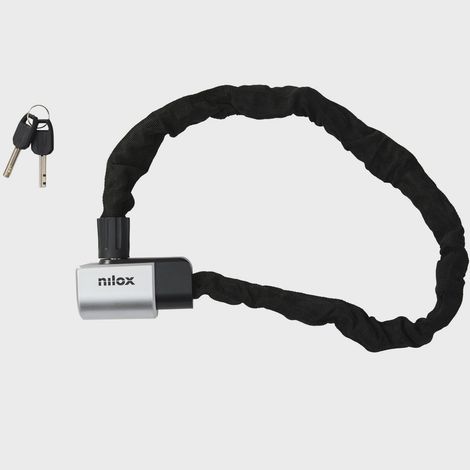 Bike Chain Lock, Metal, 94 cm, 2 Keys Included (1/5)