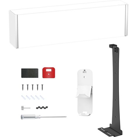 Wall Mount Bracket for Slim Pro Game Console Iron Wall Stand with Headphone Controller Holder for Home Black (1/5)