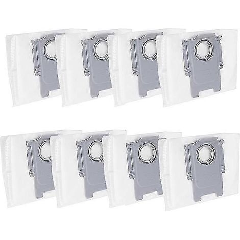 8Pcs Dust Bags for Roborock S8 Pro Ultra Vacuum Cleaner (1/5)