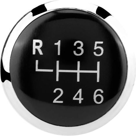 Pommeaux de leviers de vitesse, 6 Vitesses Manuelle Bouton de levier de vitesse pour Transporter T5 T5.1 (1/4)
