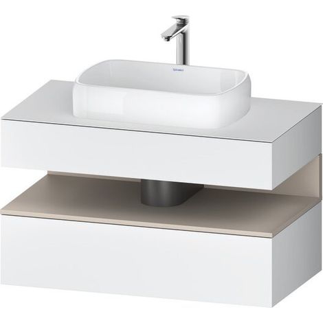 DURAVIT QA4731091180010 QTG KWTU WH Ek. 1000x550x600 Blanc mat H