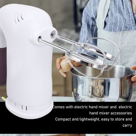 Batteur électrique à main 5 vitesses 500 W avec fouet pour la pâtisserie et la cuisine (UE 220 V)