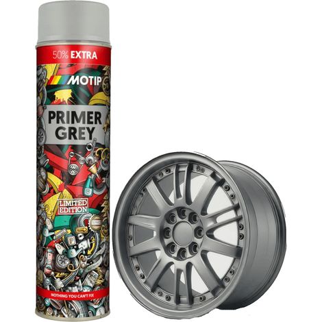 Imprimación acrílica gris para metal y llantas 600 ml (1/2)