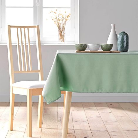 Nappe Antitache "Essentiel" 140x300cm Vert Sauge