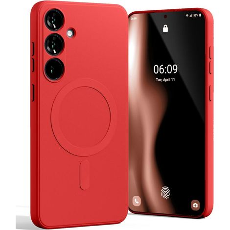 Samsung Galaxy S25 Plus Mercury MagSafe Hülle Rot