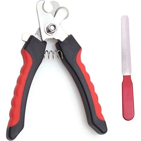 Coupe ongle Chien,Coupe Ongles pour Animaux de Compagnie avec Garde de Protection,Coupe Ongles pour Animaux de Compagnie pour Beauté, Santé et L'hygiè. (1/3)