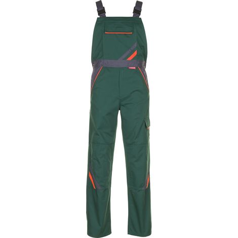 Salopette Visline vert/orange/ardoise Taille 38 (1/4)