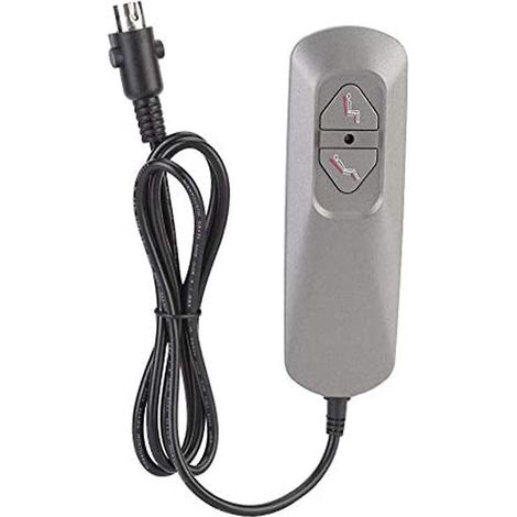 Commande à double bouton pour fauteuil inclinable électrique, commande manuelle pour fauteuil releveur/canapé électrique, inclinaison du canapé (1/5)