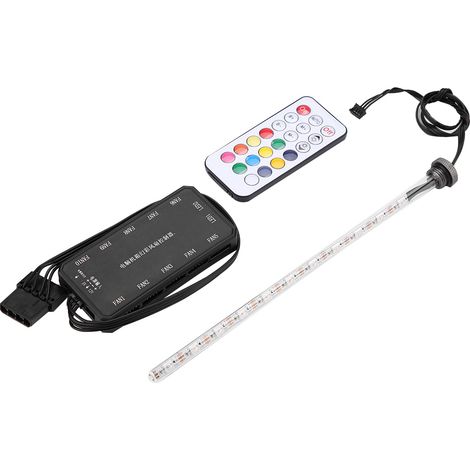 22 cm großer, LED-beleuchteter Wassertank mit 15 m Fernbedienung und Steuerung (1/5)