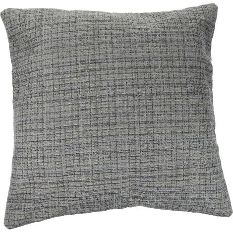 de coussin carrée à coutures apparentes de style champêtre