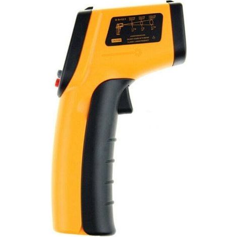 Pistolet thermique infrarouge - Thermomètre infrarouge - Pistolet thermique portable - Pistolet thermique domestique - 14,5 x 8 x 3,5 cm - Mesure rapide de la température (1/4)