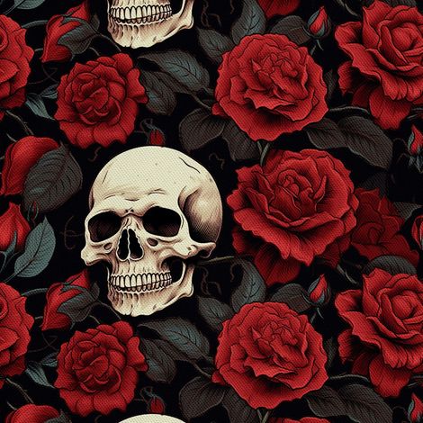 Tela Oxford decorativa para exteriores - Motivo de calavera I DX4954 (1/5)