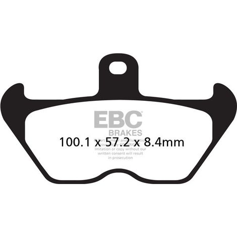 Pastillas de freno EBC FA407