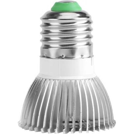 Akozon Spectre Complet 85-265V 18W 18 LED Lampe de Culture Ampoule de Jardinage de Semis de Serre, Lumière de Croissance de Plantes Hydroponiques pour la Plantation de Fleurs en (1/5)