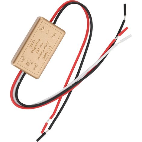 LF-100C Module de commande de feux LED pour automobile, relais clignotant, installation simple, 12-24 V (1/5)