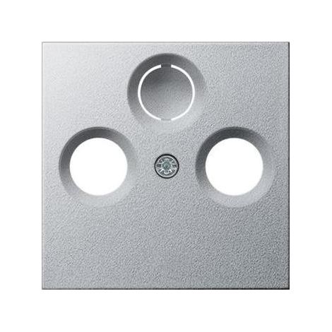 Gira Zentralplatte Antenne alu System55 086926 (1/5)