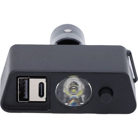 Chaise électrique lumière LED universelle montée avec tête XLR à 3 broches Port de chargement USB Angle réglable (1/5)