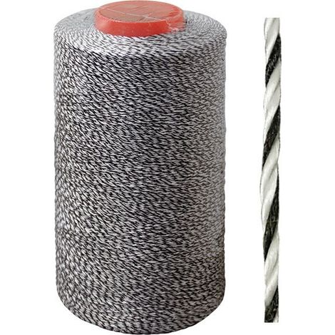 Levac – Ficelle à aiguiller pour tirage de lignes – diamètre 1,1mm – longueur 1200m – cordage polyamide pour chantiers humides