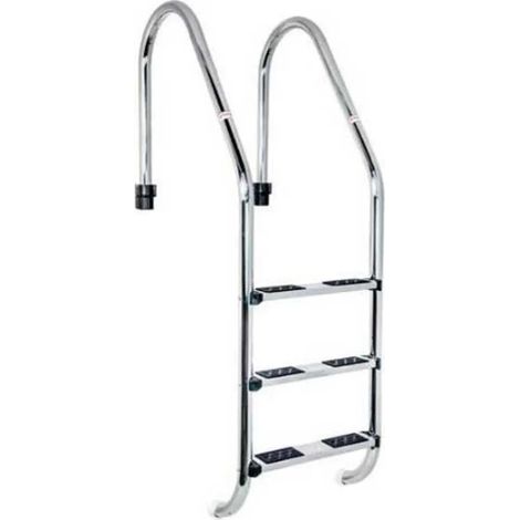 Scala per piscina qp standard acciaio inox 3 gradini 178 cm (1/3)
