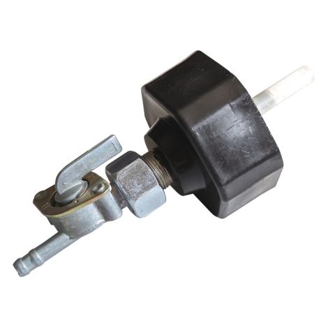 Ersatz Benzinhahn mit Buchse Schalter Kraftstoff Ventilhahn für Vibrationsstampfer uvm. (1/3)
