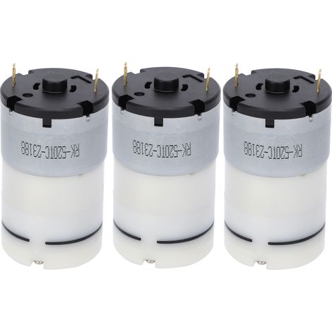 Moteur à vide en 3 parties pour micro-pompe à membrane destinée aux machines et équipements industriels à air comprimé, 6 V CC, VN3201PM (1/5)