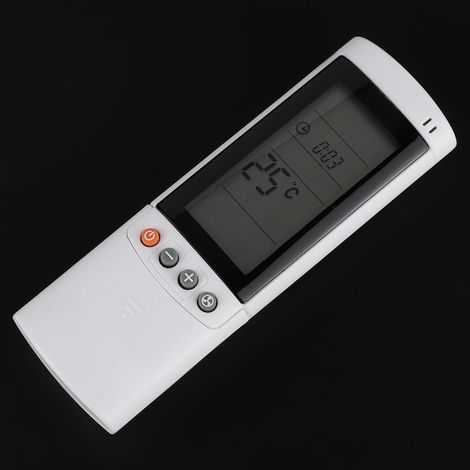 Ortviai Télécommande pour climatiseur Airwell Electra et Gree A415/RC08B RC08A – ABS blanc, fonction chaud/froid (1/3)
