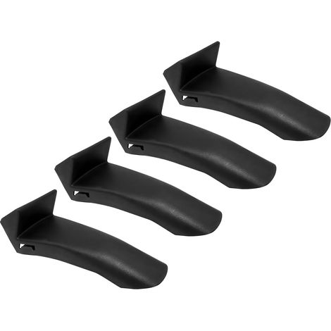 Lntyq 4 Pièces Jante Pince Inserts Protecteur De Mâchoire, Jante Pince Inserts Mâchoire Protecteur Pneu Pince Cas, Protecteur De Mâchoire en Nylon pour Démonte-Pneus, Accessoires Auto Changeur Pneu
